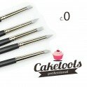 Caketools - sada silikonový štětců - vel.0